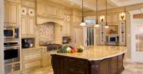 how to design a kitchen layout with island