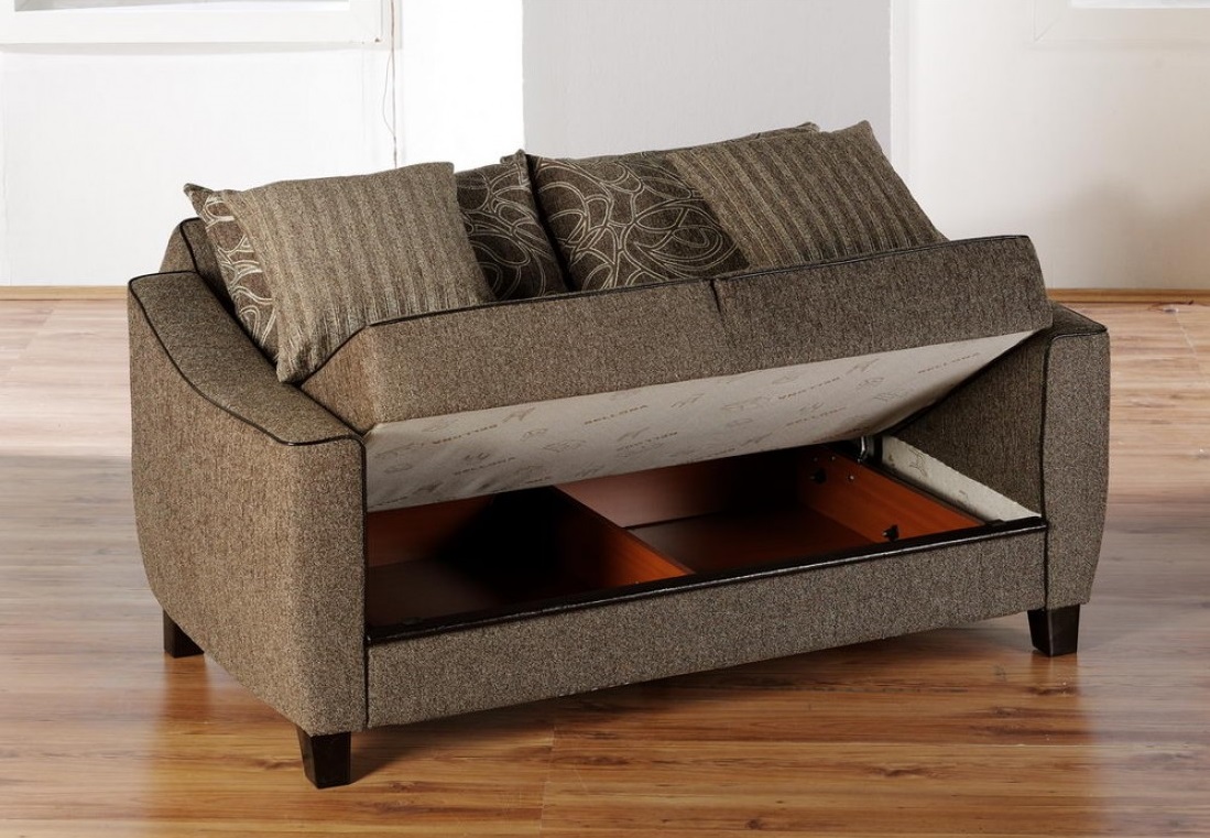 love seat with sofa bed