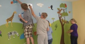 childrens bedroom wallpaper borders