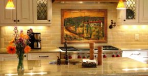 mosaic kitchen wall tiles ideas