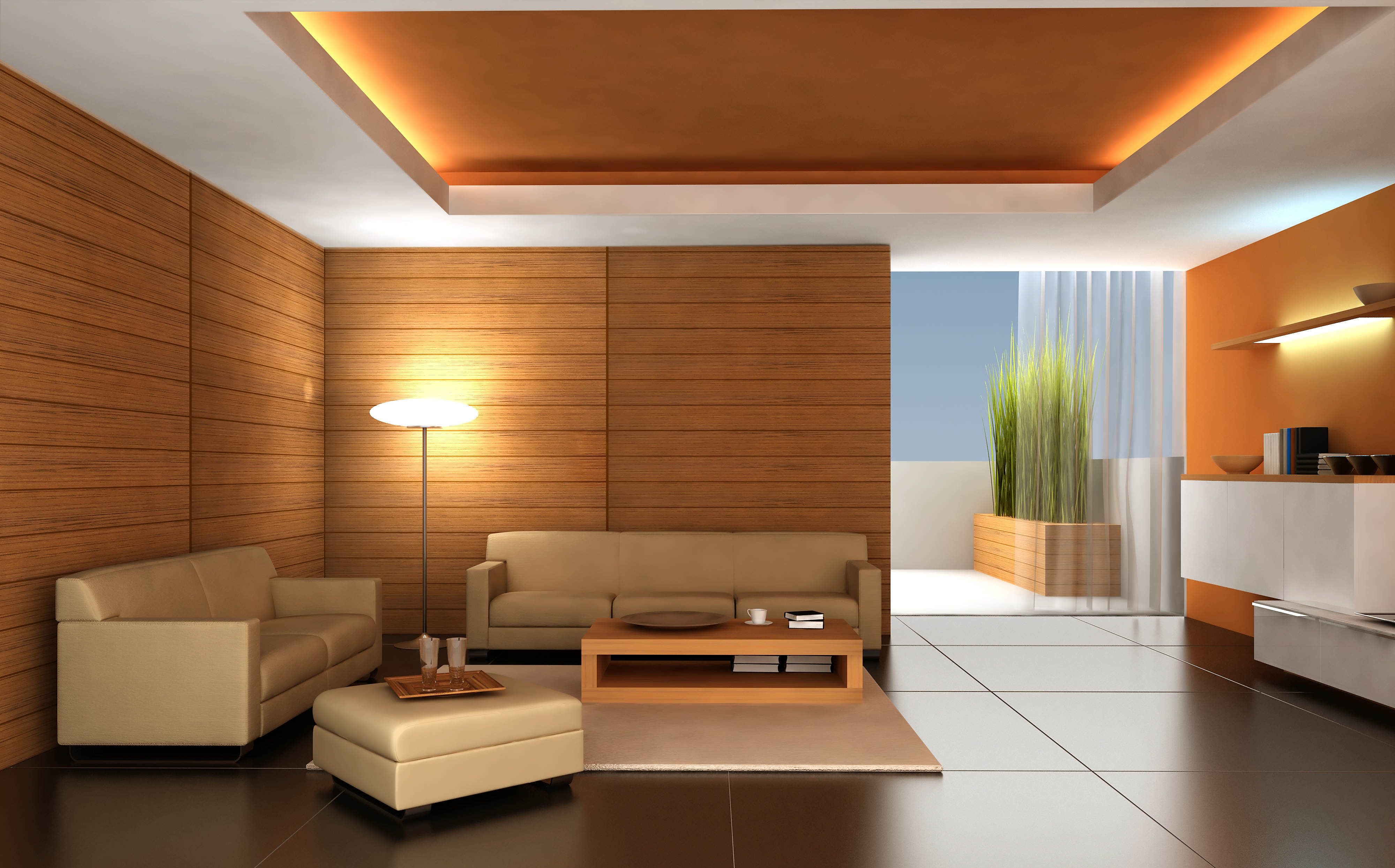 wooden wallpaper for living room
