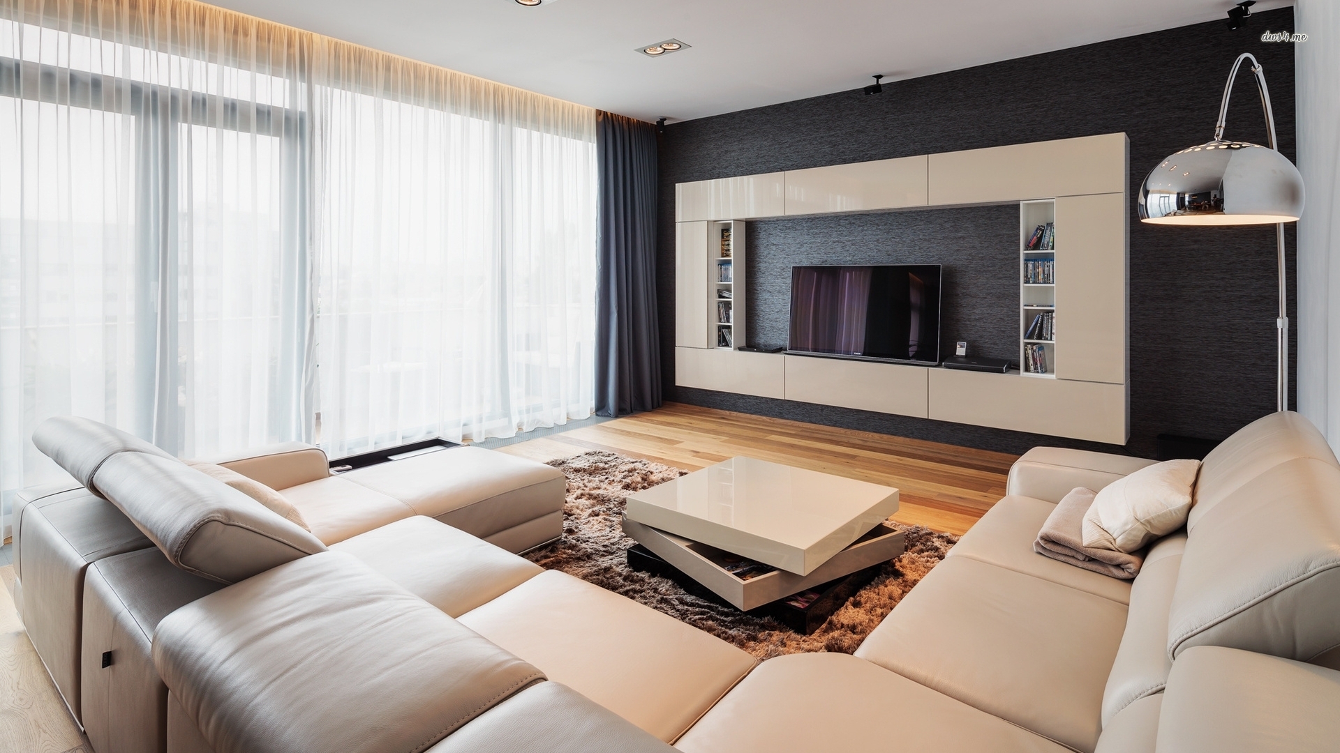 Modern Wallpaper For Small Living Room