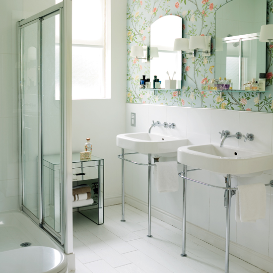 Modern Wallpaper for Bathrooms Ideas UK