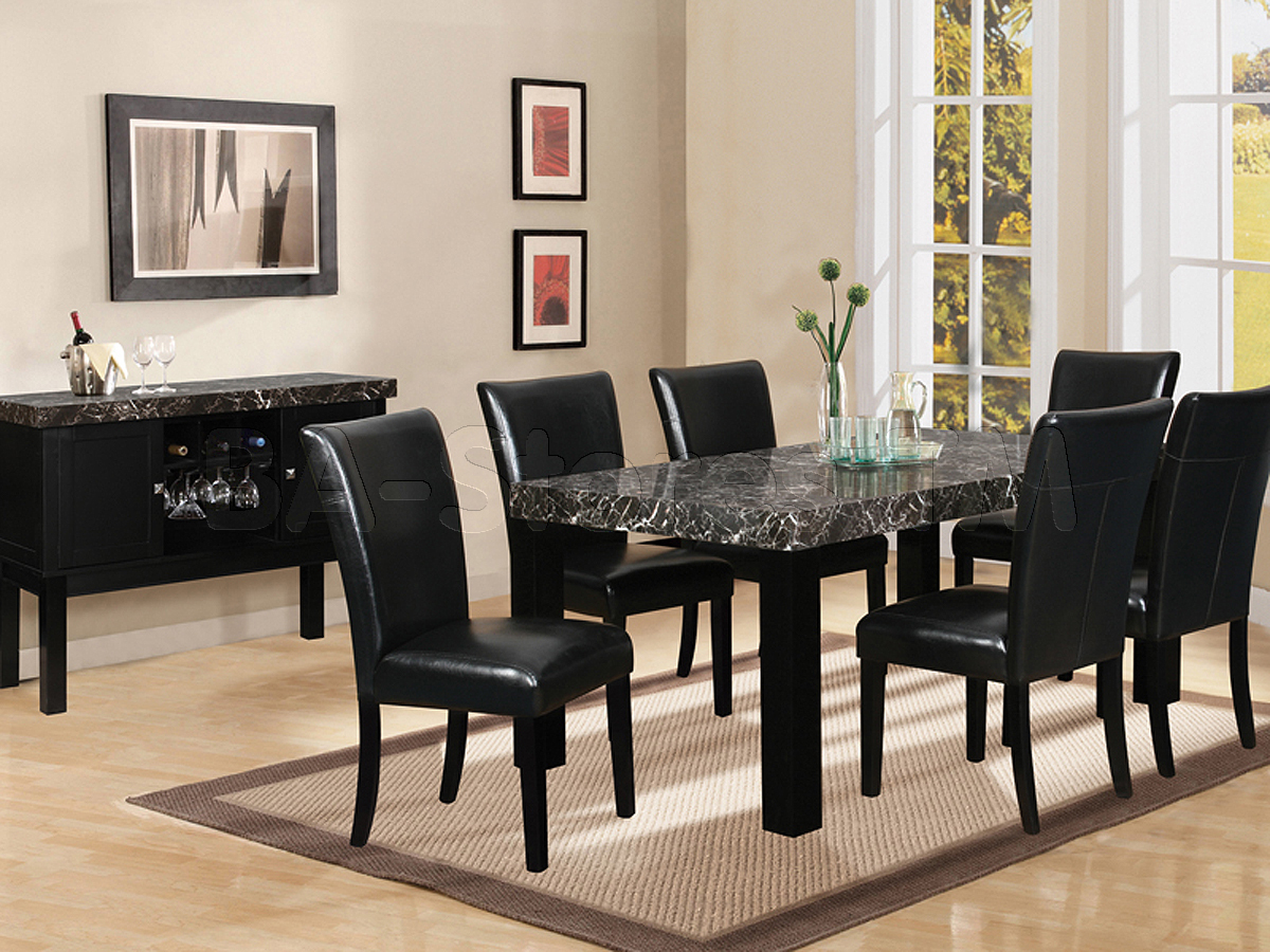 Black Dining Room Tables No Chairs