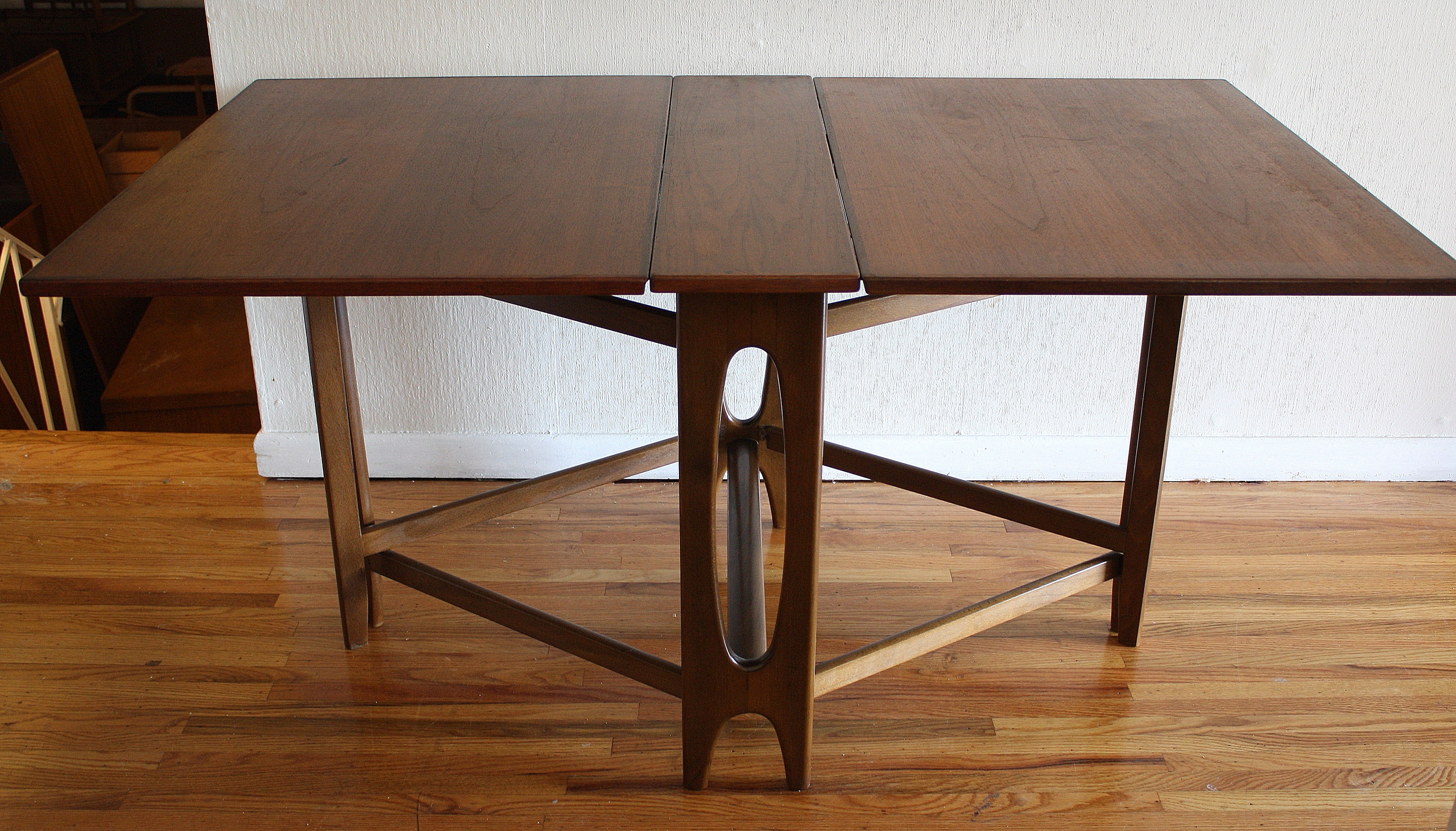 Fold Away Dining Room Table With Chair Storage