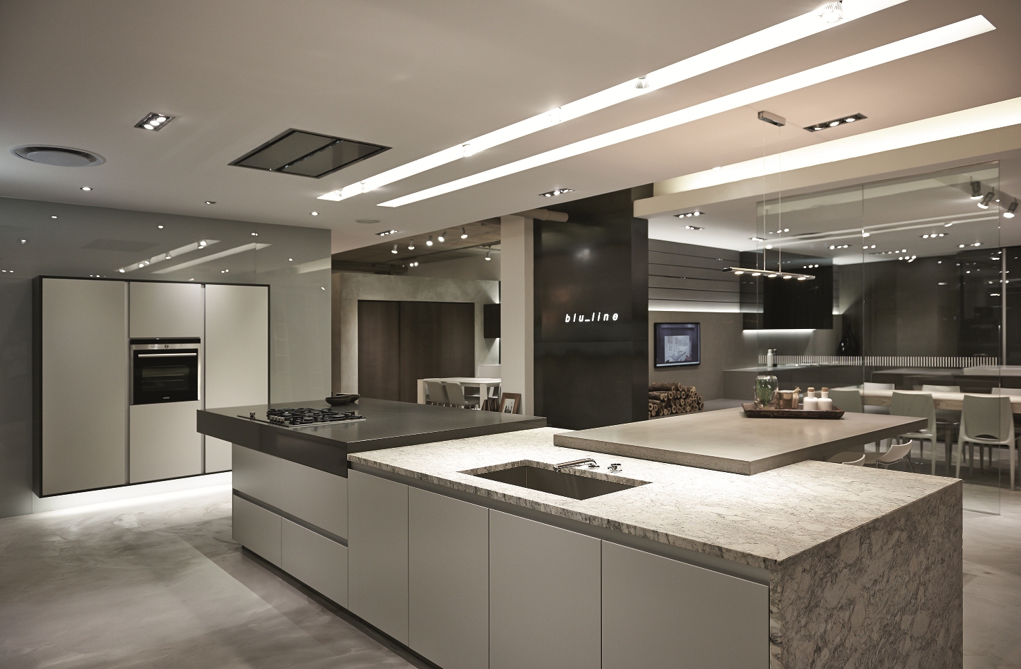 kitchen design build showroom definition