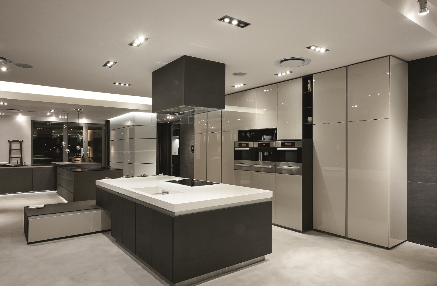 kitchen modern design showroom