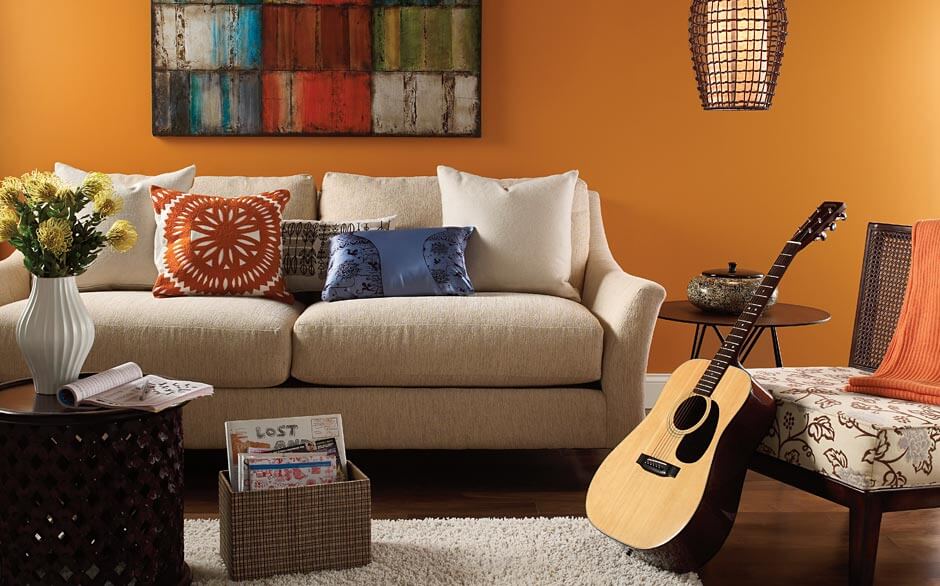 Modern Paint Colors for Living Room Ideas