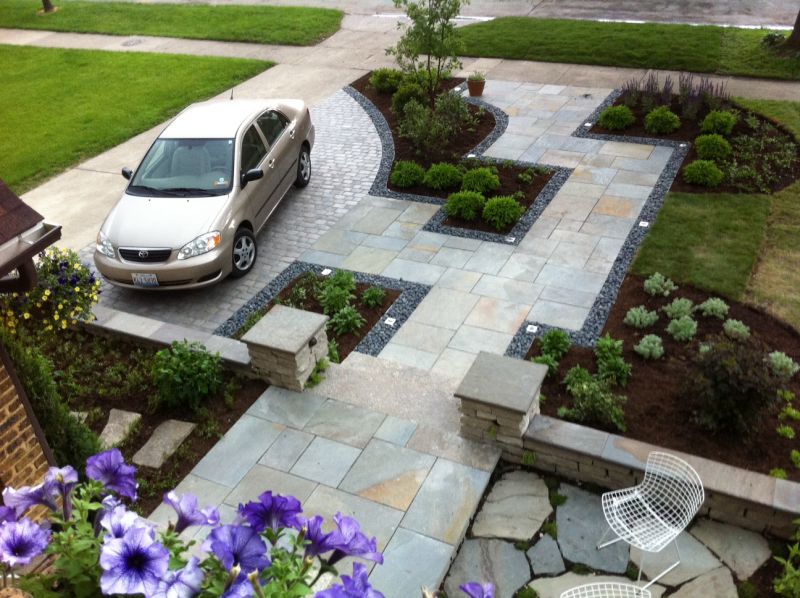 Top 30 Front Garden Ideas with Parking - Home Decor Ideas