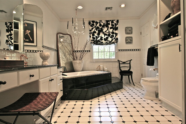 black and white floor tiles 150x150