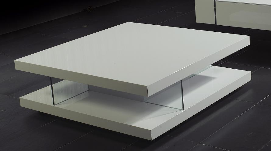 white square coffee table