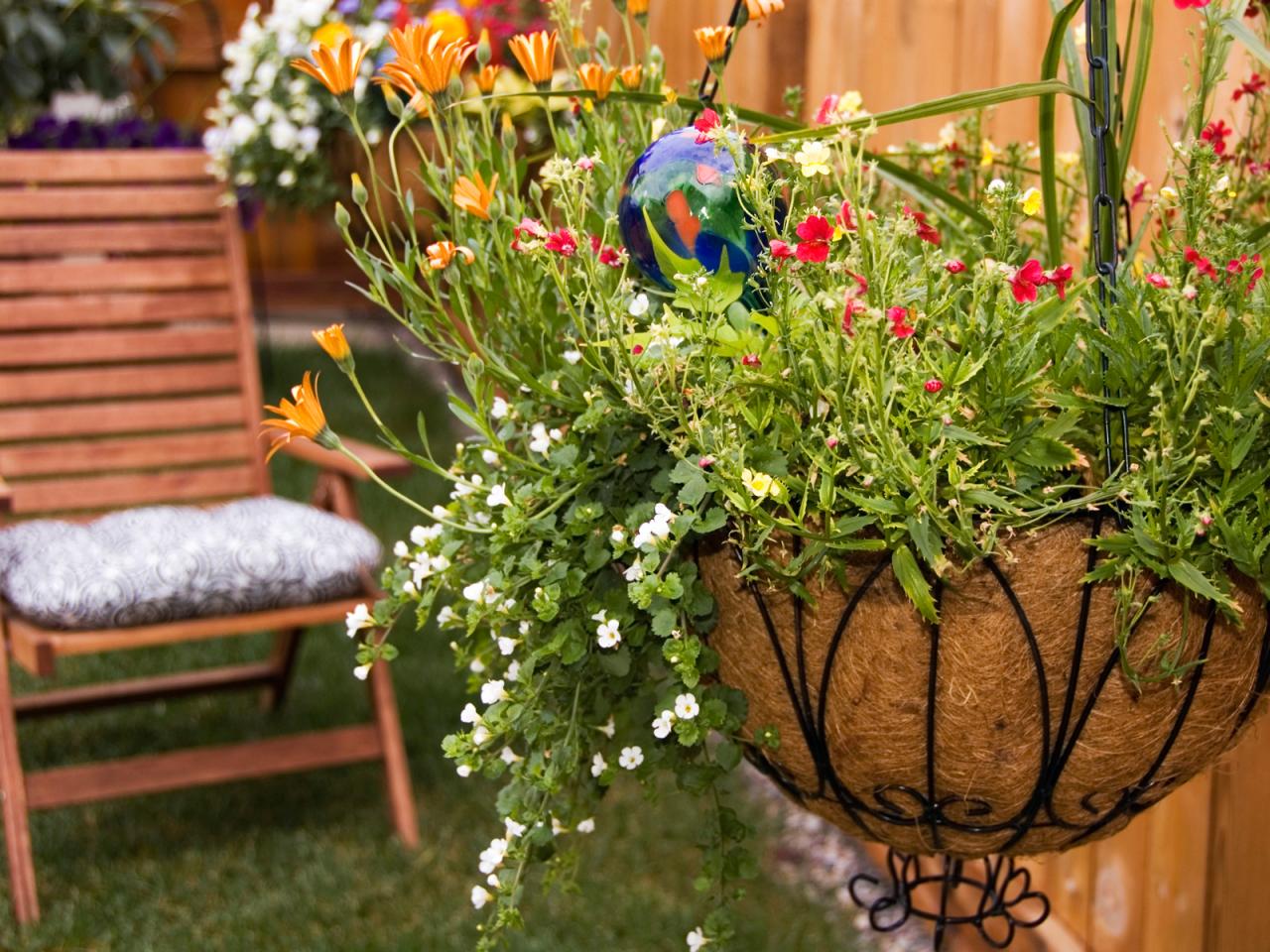 cascading flowers for hanging baskets