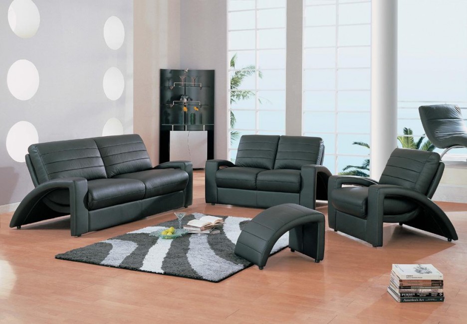 living room colors for black leather furniture