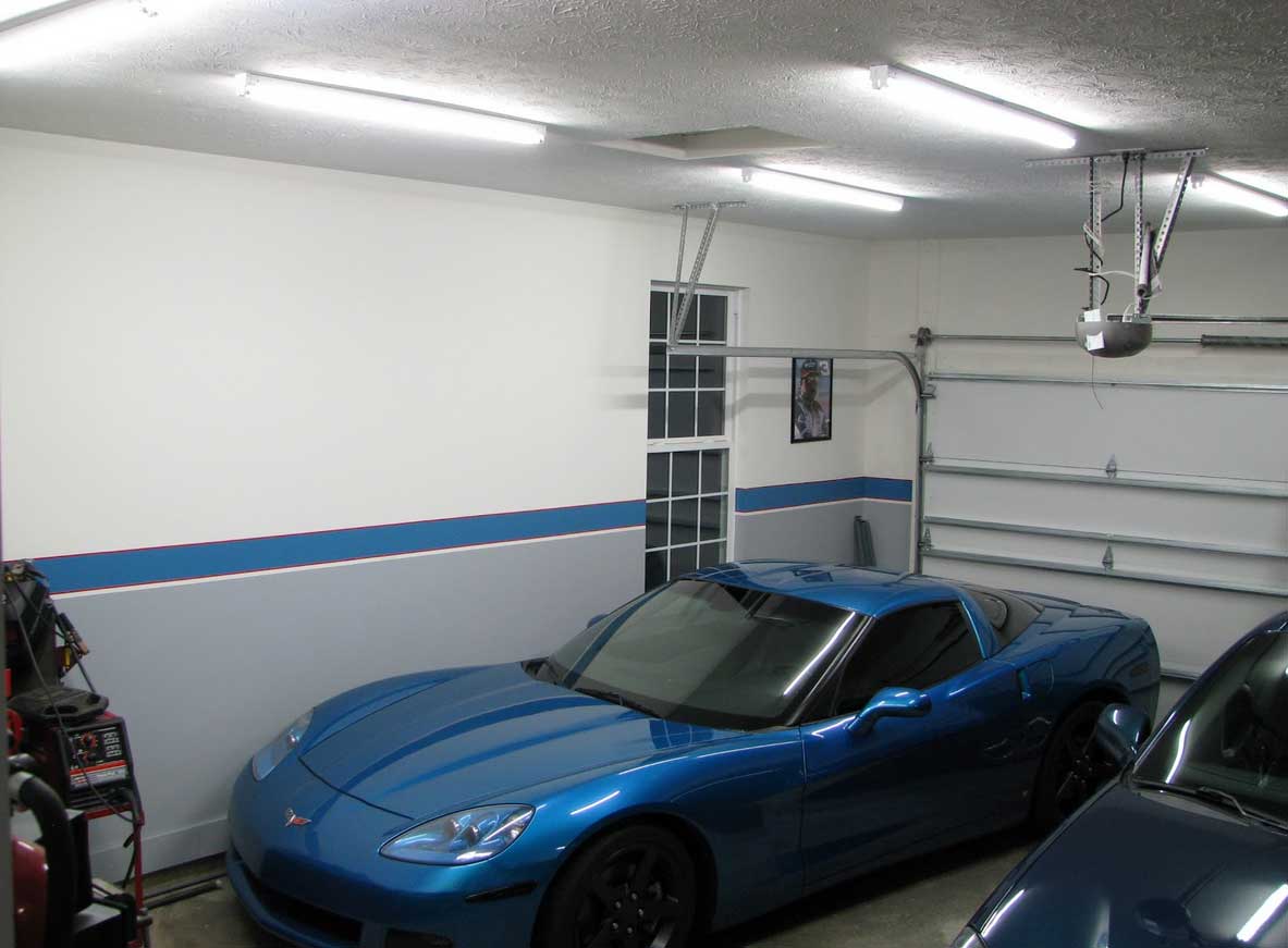 garage ceiling ideas drywall plywood