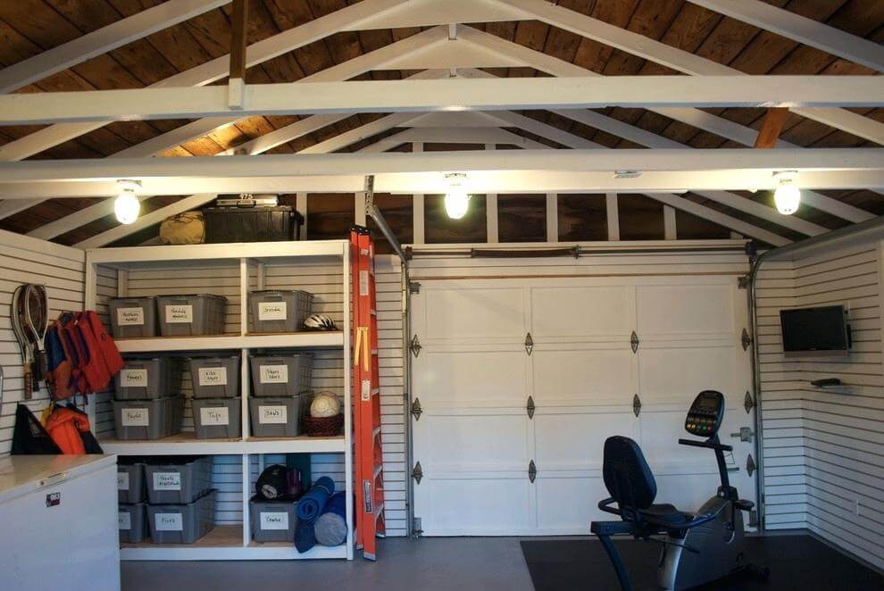 man cave garage ceiling ideas