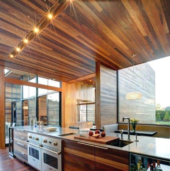 modern wooden ceiling design