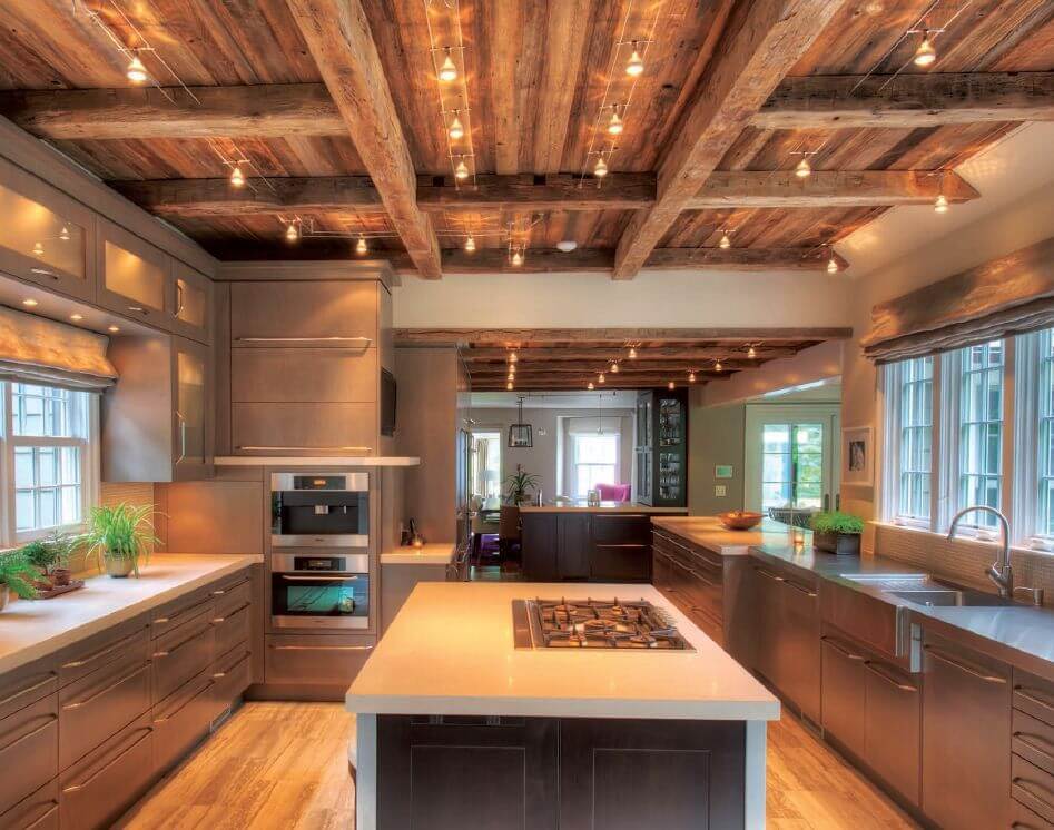 white wood ceiling ideas