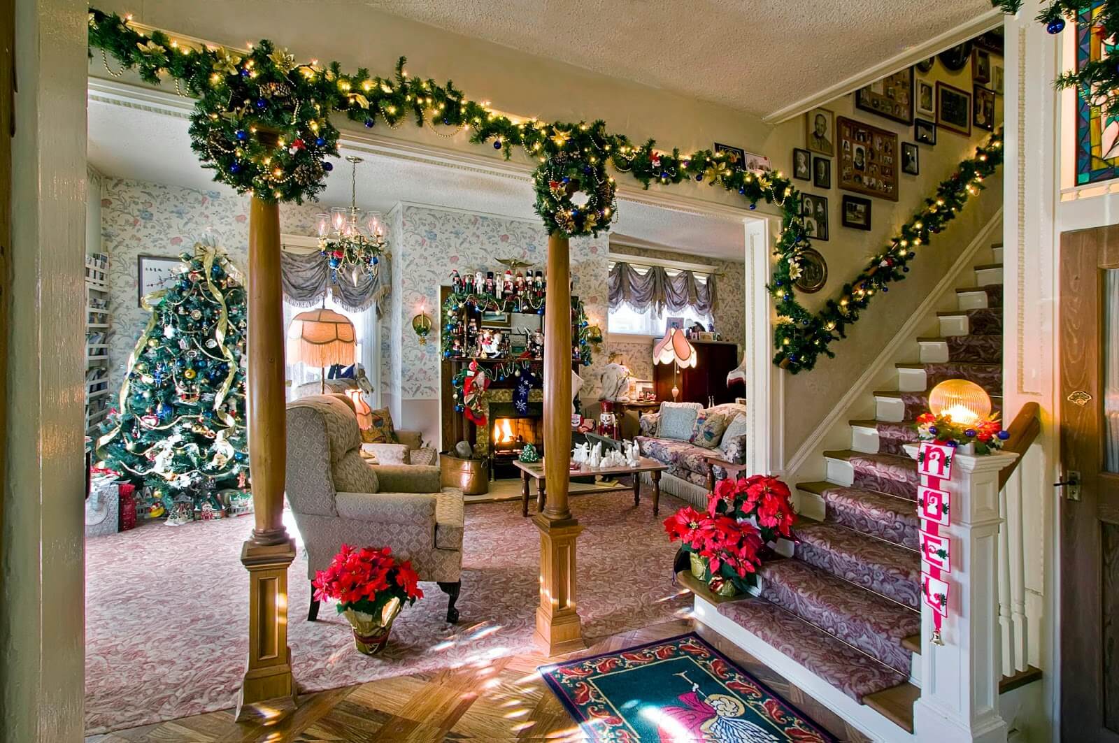 Top 50 Christmas House Decorations Inside - Home Decor ...