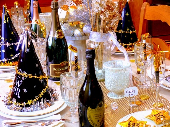 New Year’s Eve Table ideas at home