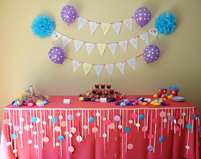 cheap party decoration ideas for kids