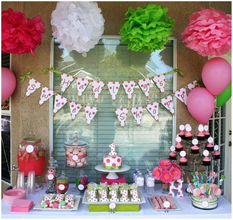 homemade birthday party decorations