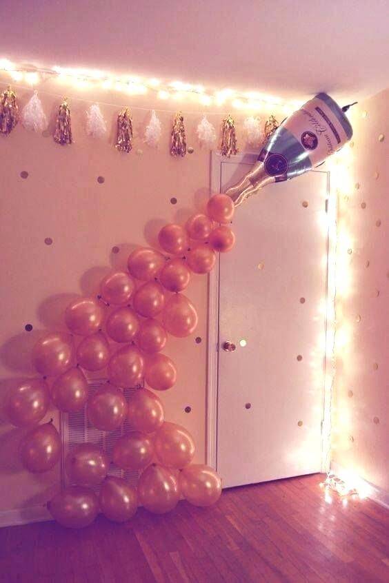 new year ballons decoration ideas