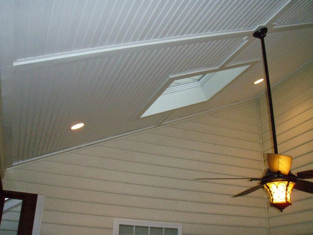 porch ceiling idea