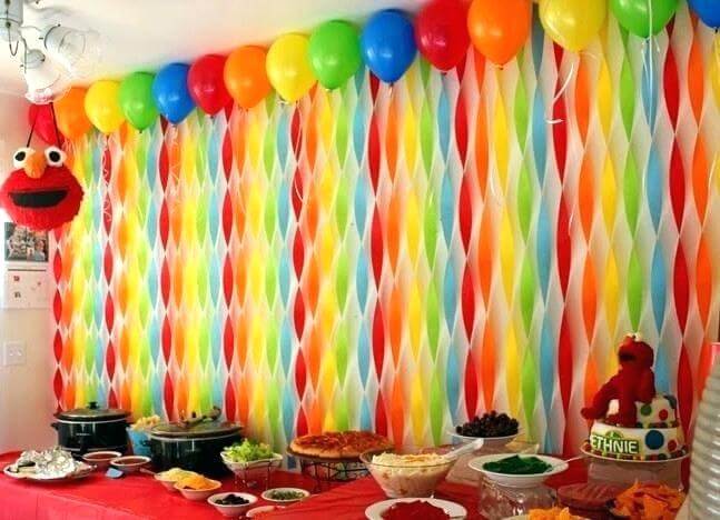 simple birthday decoration at home