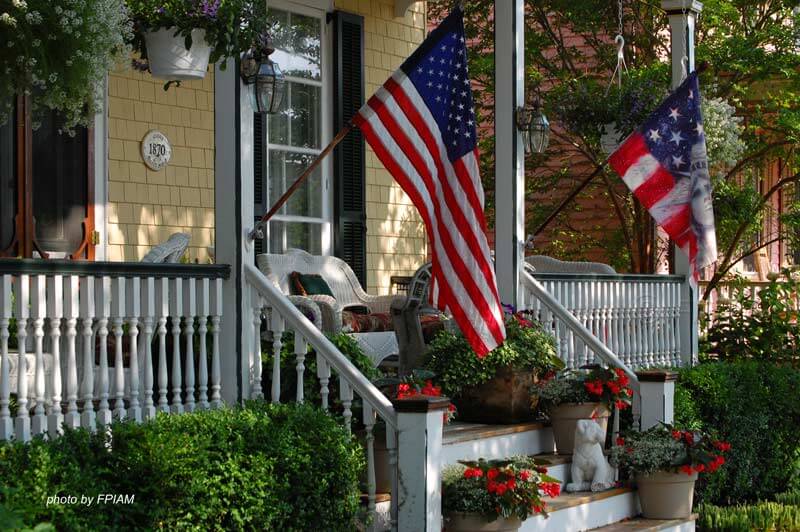 memorial day door decorations