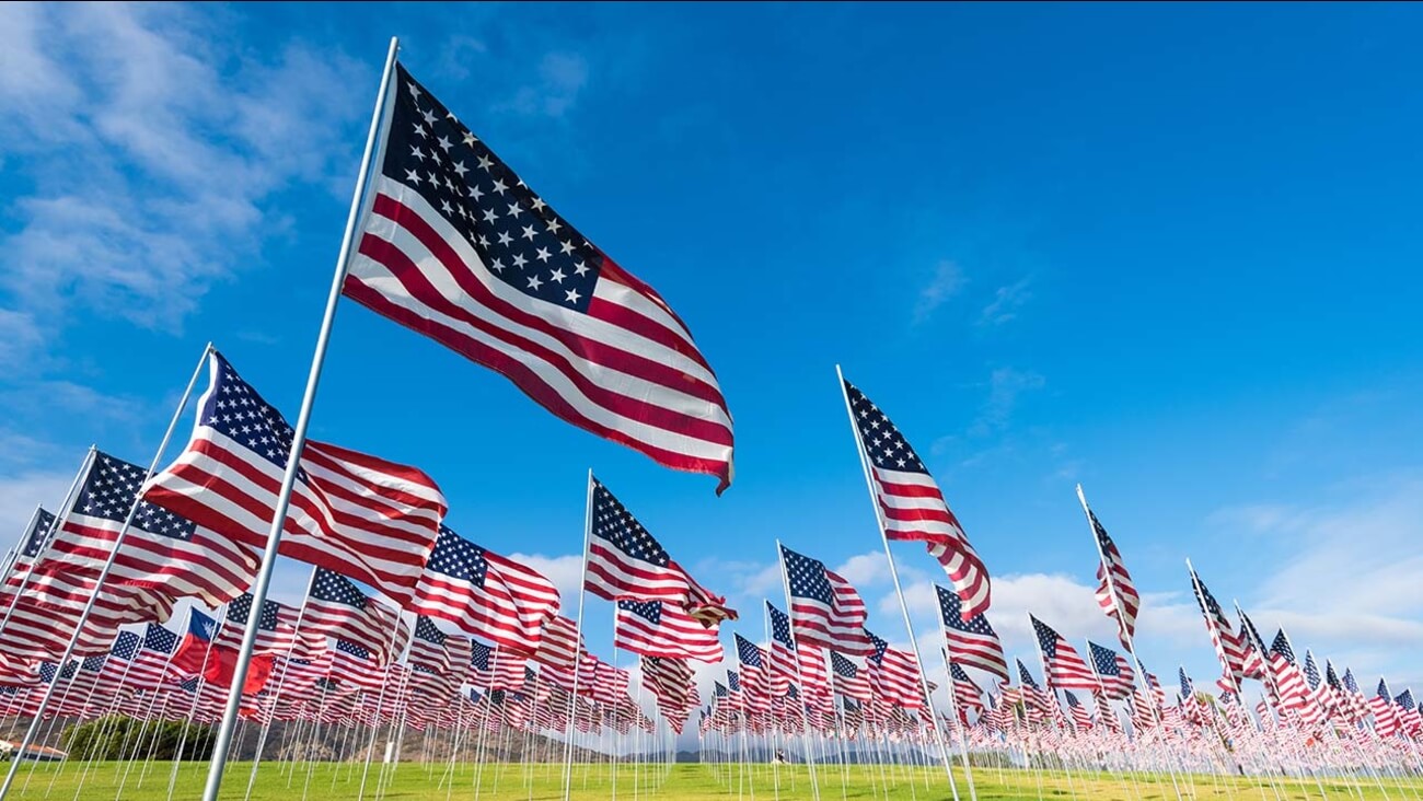 memorial day Flag