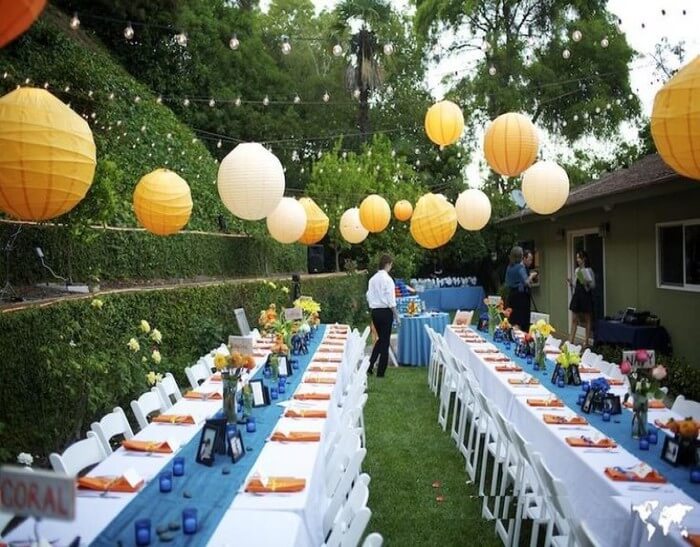 simple wedding decoration ideas for reception