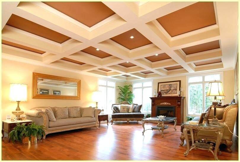 50 Best Ceiling Design Ideas for Living Rooms with Images