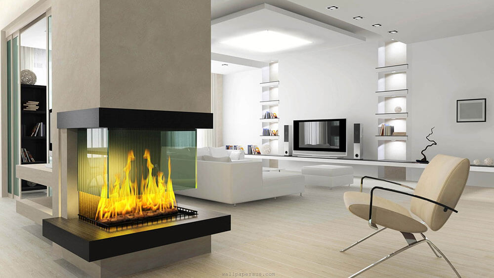 modern fireplace ideas uk