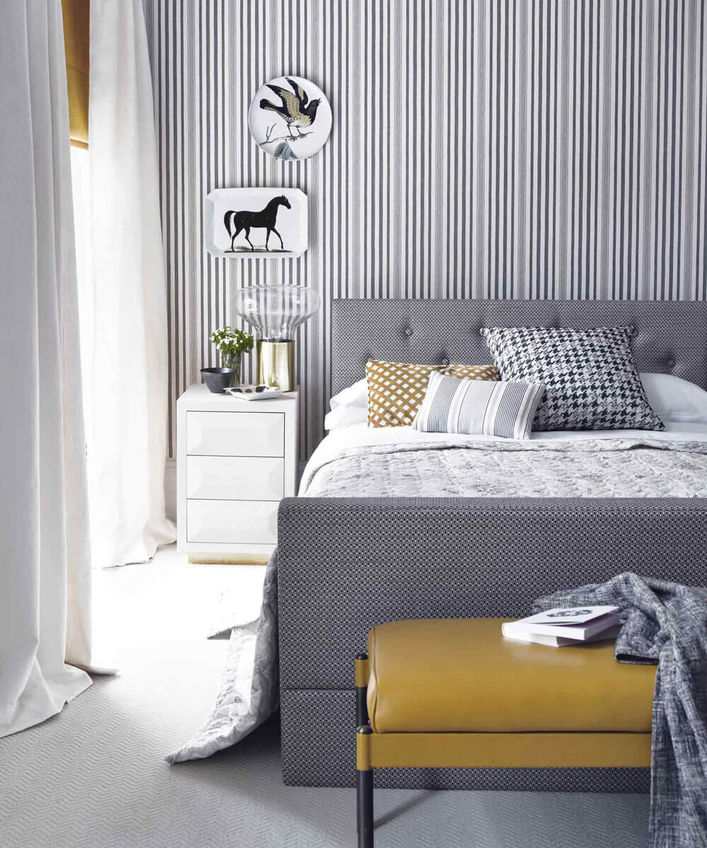 grey-and-yellow-bedroom