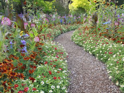 metal garden flowers