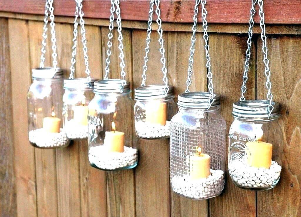 decorative candle holder set