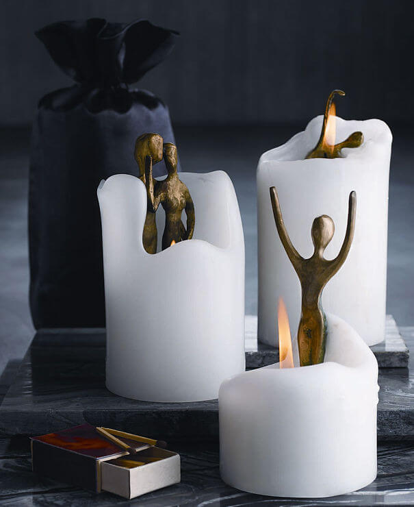 decorative christmas candles