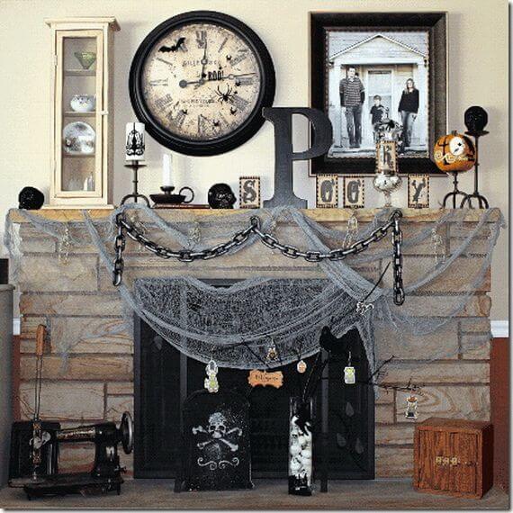 elegant halloween home decor