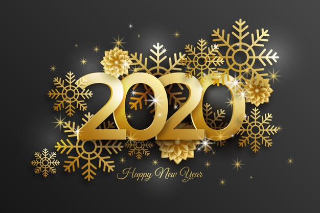 Free Happy New Year 2020 Wallpaper Download