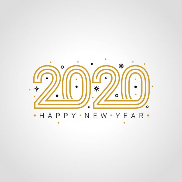 Happy New Year Wallpaper 2020