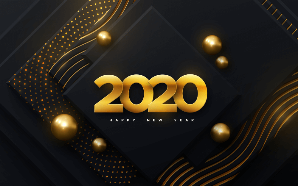 new years 2020 desktop wallpaper