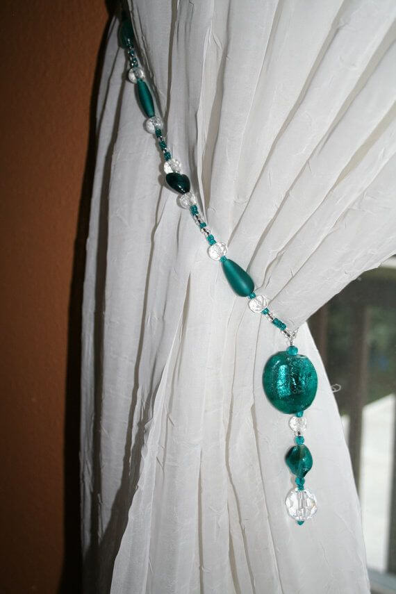 Beaded Curtain Tie Back Uk