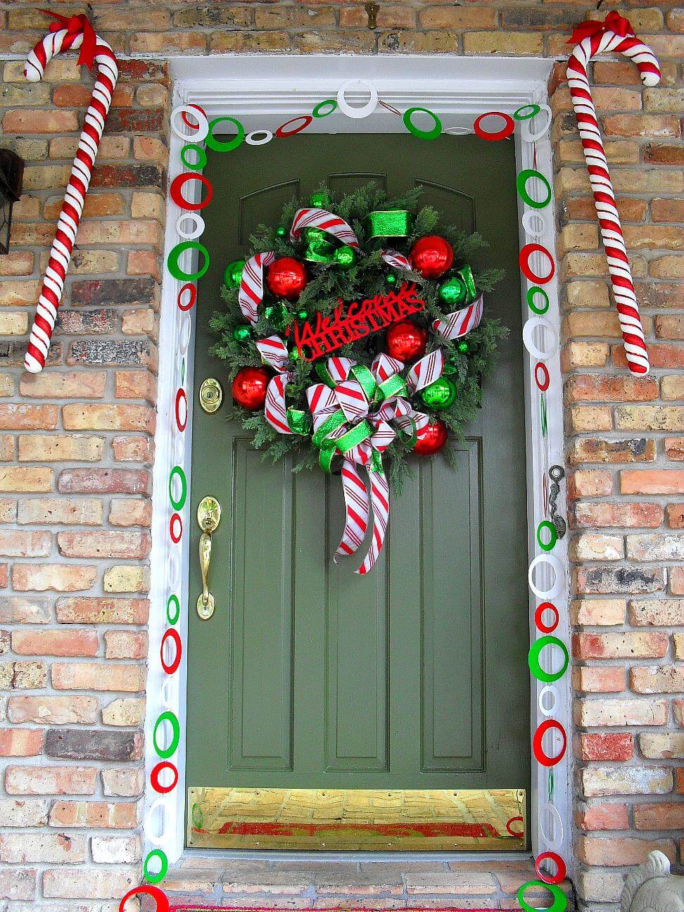 Christmas Door Decorations uk