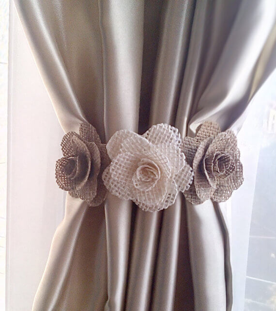 Floral Curtain Tie Backs Uk