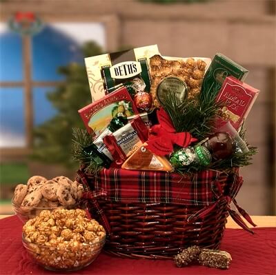 Anoldfashionchristmasgiftbasket