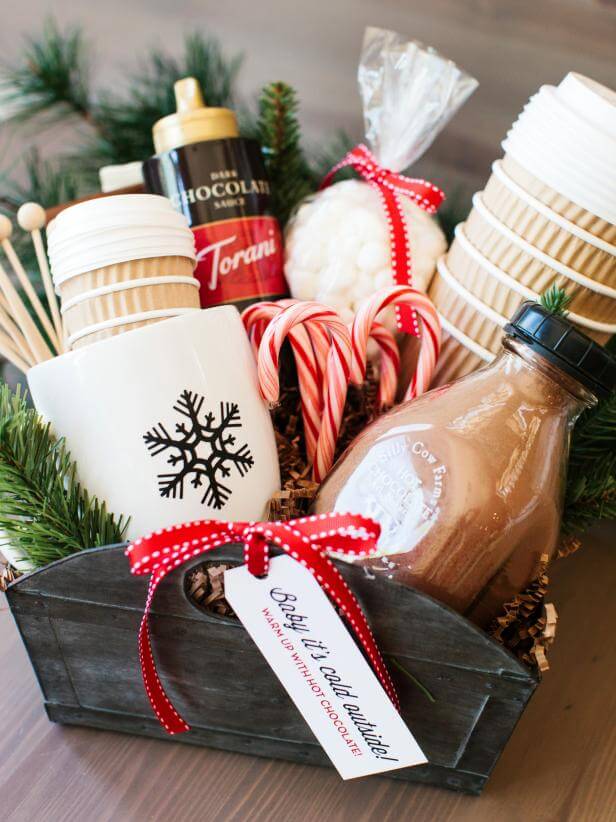 Chocolate Baskets For Christmas