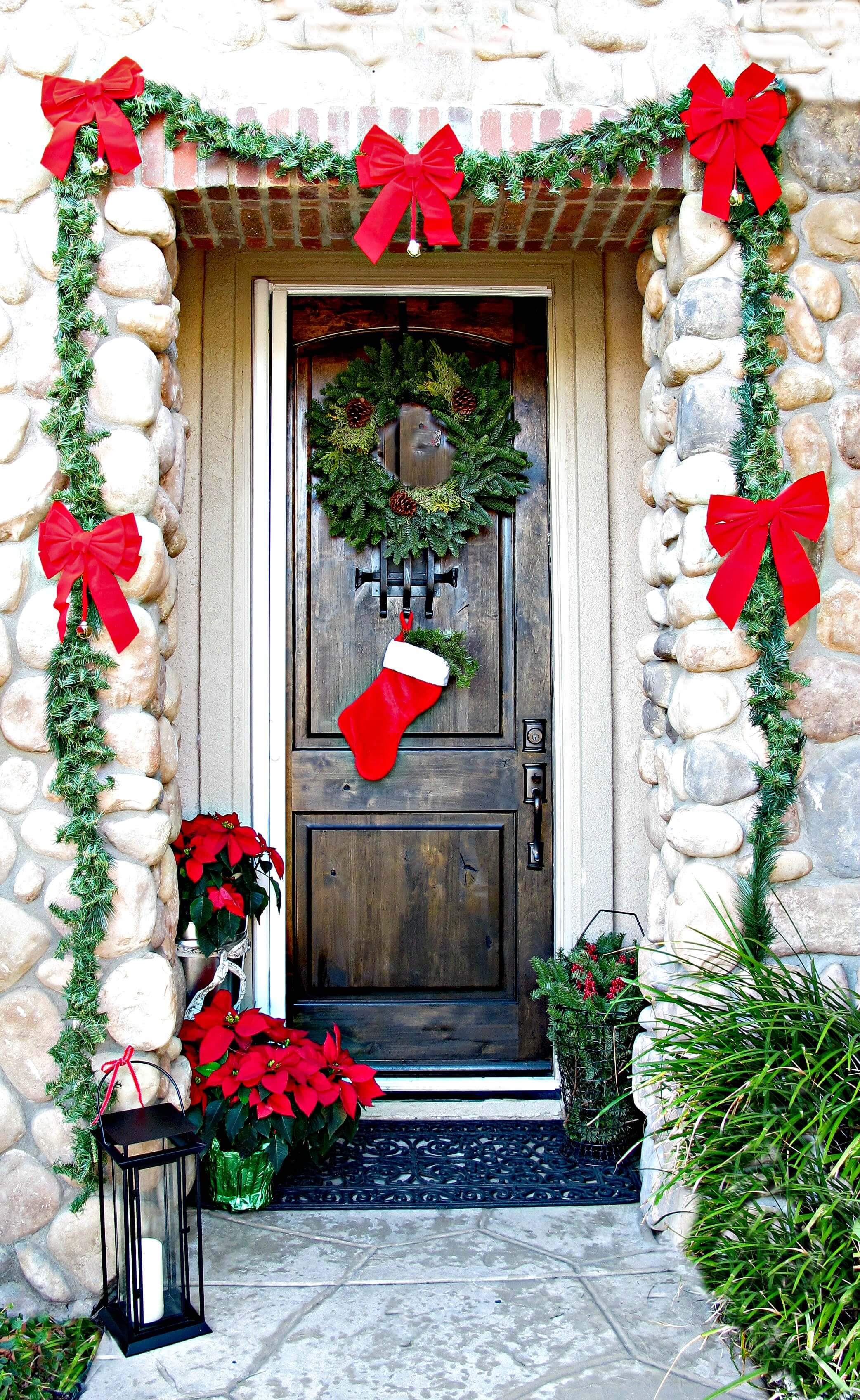 christmas door decorations ideas