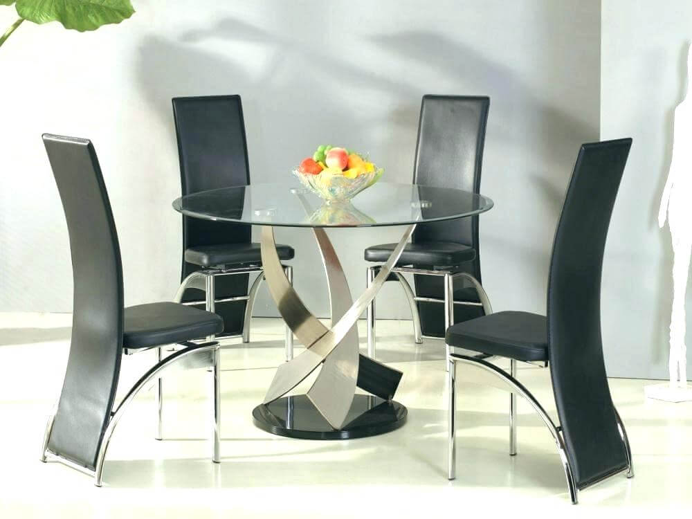 Contemporary Glass Dining Tables Ideas with Imges