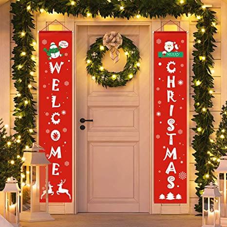 50 Unique Christmas Door Decorations Ideas with Images