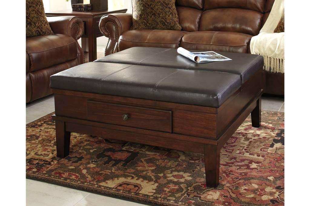 Mahogany Chesterfield Lift Top Coffee Table Uk